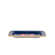Load image into Gallery viewer, Jaye's Studio - Pickleballs Enameled Laney Tray - Navy &amp; Red