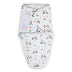 Golf A Round Baby Sleep Swaddle 100% Organic Cotton