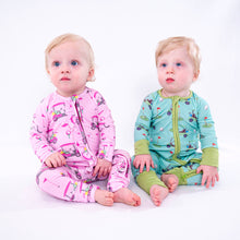 Load image into Gallery viewer, Little Miss Birdie Baby Girl Bamboo Pajamas