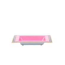 Load image into Gallery viewer, Jaye's Studio - Pickleballs Enameled Tori Trinket Tray - Pink &amp; Navy