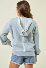 Load image into Gallery viewer, Reverse Fabric Detail Hoodie
