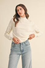 Load image into Gallery viewer, Lightweight Mockneck Sweater