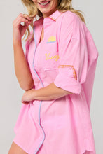 Load image into Gallery viewer, Shiraleah - "VACAY/OUT OF OFFICE" COVER-UP SHIRT