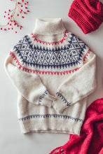 Load image into Gallery viewer, Nordic Fair Isle Knit Sweater