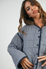 Load image into Gallery viewer, Buttoned Quilted Puffer Jacket - BMJ7822