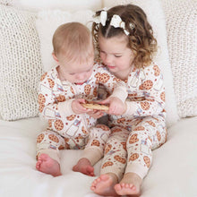 Load image into Gallery viewer, Cookie Cuddles Convertible Zip Romper