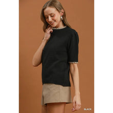 Load image into Gallery viewer, STYLE USA - NEW Puff Sleeve Knit Sweater Top