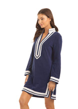 Load image into Gallery viewer, Cabana Life - Essentials Navy - Terry Tunic