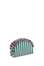 Load image into Gallery viewer, Shiraleah - STRIPE RUFFLE SMALL ZIP POUCH