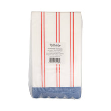 Load image into Gallery viewer, My Mind’s Eye - HAM1238 - Red Striped Paper Dinner Napkin