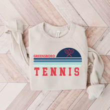 Load image into Gallery viewer, Southern Girl Supply Co - Custom City Retro Tennis Sweatshirt