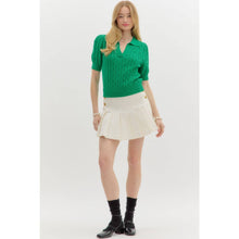 Load image into Gallery viewer, STYLE USA - Solid sweater cable knit top