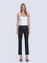 Load image into Gallery viewer, VERVET by FLYING MONKEY - HIGH RISE COATED ANKLE SLIM STRAIGHT JEANS T6040