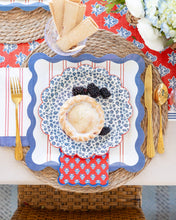 Load image into Gallery viewer, My Mind’s Eye - HAM1237 - Plaid Stars Paper Cocktail Napkin