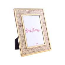 Load image into Gallery viewer, Lilly Pulitzer - Medium Picture Frame, Raffia Mat