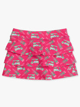 Load image into Gallery viewer, Girls Golf Cart Cutie Tiered Active Skort
