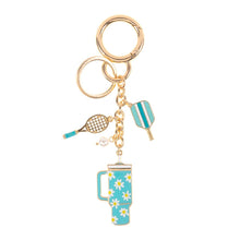 Load image into Gallery viewer, Pickleball Tumbler Keychain Bag Charm