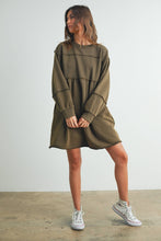 Load image into Gallery viewer, BUTTERMELON - Fall Full Sleeve Winter Mini Dress - BMD7507