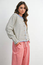Load image into Gallery viewer, BUTTERMELON - Sailor Stripe Cardigan-BMC8385