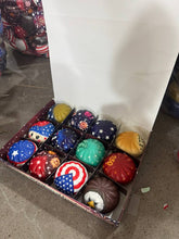 Load image into Gallery viewer, Sparkling Extras - 4th of July flag USA DUMPLINGS Squishy squeeze Toy