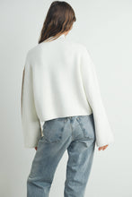 Load image into Gallery viewer, Two-Toned Turtleneck Sweater