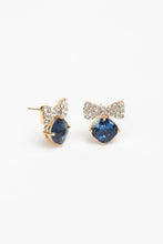 Load image into Gallery viewer, Violet &amp; Brooks - Bow Tie Crystal Post Earrings
