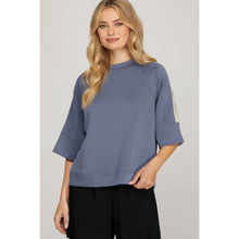 Load image into Gallery viewer, STYLE USA - SCUBA KNIT TOP