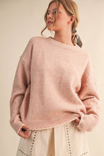Load image into Gallery viewer, Contrast Scallop Knit Sweater