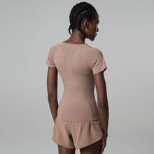 Load image into Gallery viewer, Sodalemon - Stretch Yoga Fitness Wear Short Sleeve T-shirt