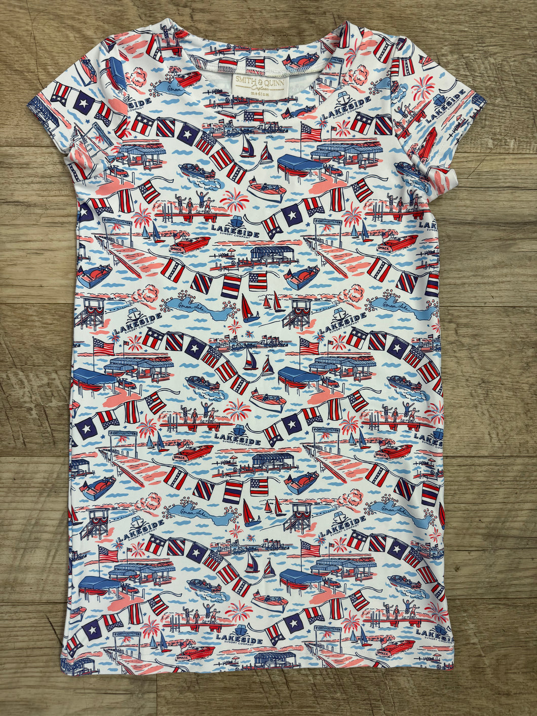 Girls Lil Sierra - Patriotic Print