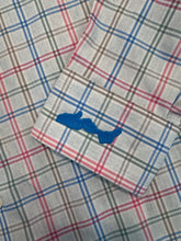 Load image into Gallery viewer, Everyday Performance Button Down Shirt - Bingham Tattersall