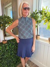 Load image into Gallery viewer, Lulu B Flounce Skort - Navy