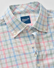 Load image into Gallery viewer, Everyday Performance Button Down Shirt - Bingham Tattersall