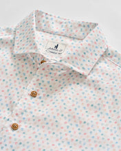 Load image into Gallery viewer, Linen Blend Short Sleeve Button Down Shirt - Cash Bar Print