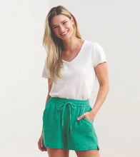 Load image into Gallery viewer, Sadie V-Neck Tee - White