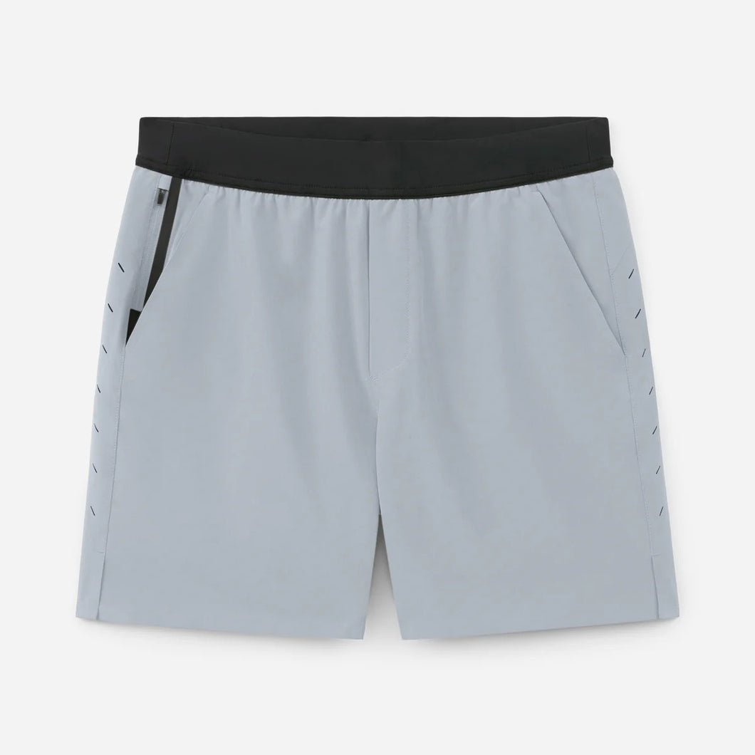 Ten Thousand Interval Short - Light Grey Lined