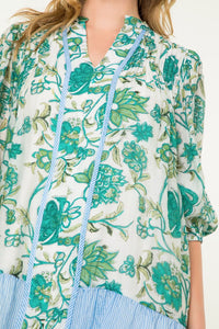 Short Sleeve Floral Dress