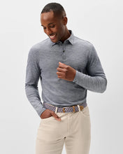 Load image into Gallery viewer, Long Sleeve Slub Pique Polo