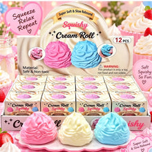 Load image into Gallery viewer, Squishy Cream Roll