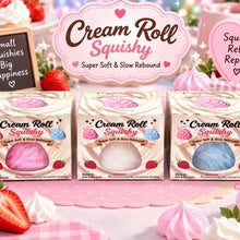 Load image into Gallery viewer, Squishy Cream Roll