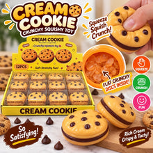 Load image into Gallery viewer, Cream Cookie Crunchy Squishy