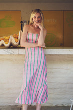 Load image into Gallery viewer, The Gloria Dress - Garden Party Stripe