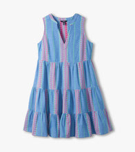 Load image into Gallery viewer, Savannah Dress - Chambray Stripes