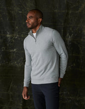 Load image into Gallery viewer, Puremeso Weekend Quarter Zip in Normal Athletic Gray