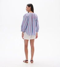 Load image into Gallery viewer, Naomi Blouse - Chambray Rainbow