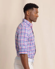 Load image into Gallery viewer, Intercoastal Charlesfort Plaid Long Sleeve Sport Shirt