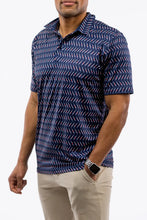 Load image into Gallery viewer, The Harvey Polo - Dive In Navy