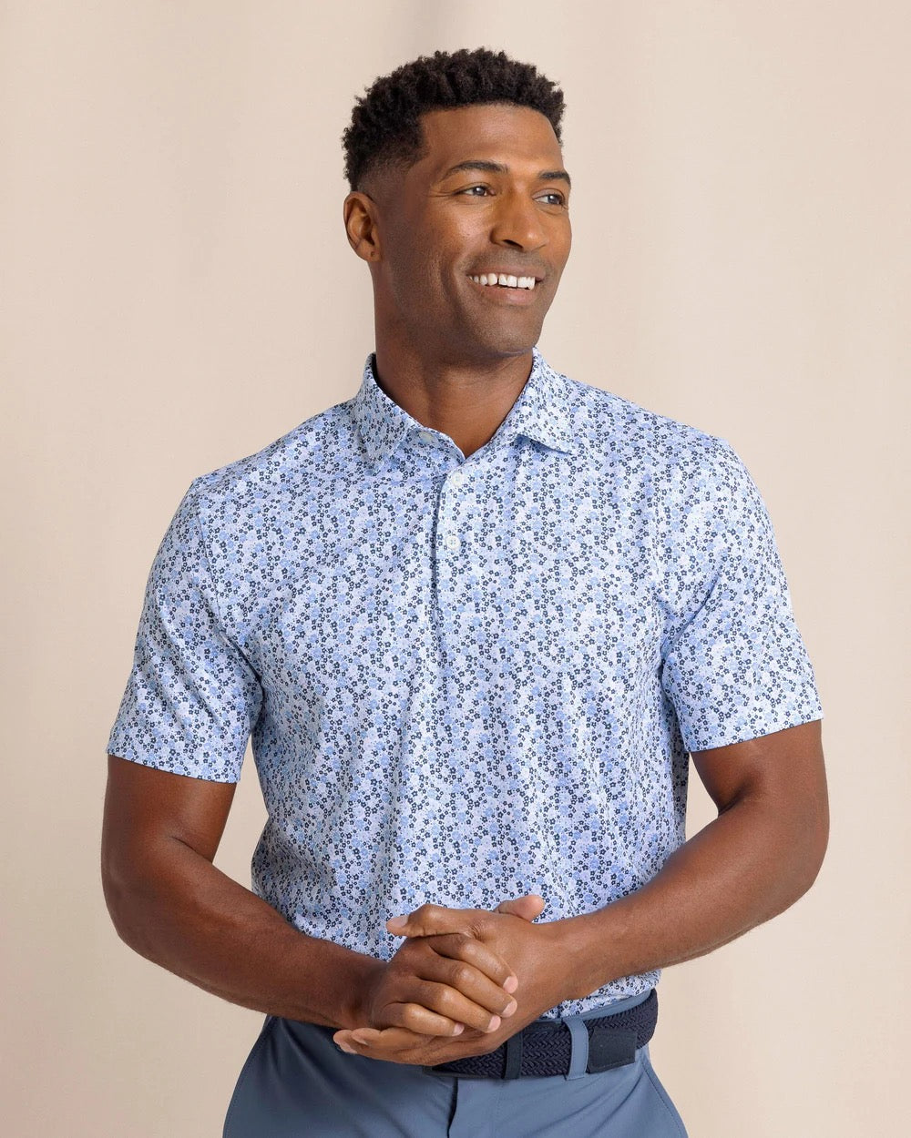 Driver Petal Party Printed Polo