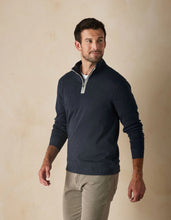 Load image into Gallery viewer, Puremeso Weekend Quarter Zip in Normal Navy