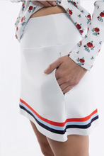 Load image into Gallery viewer, Parker Skort - White/TRN